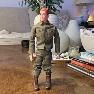 VintageG I Joe Action Figure from 1964 in Green Uniform